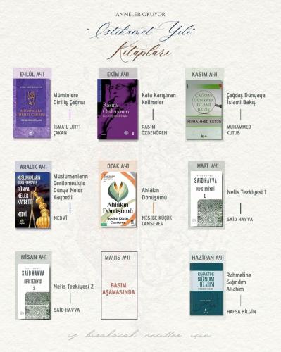 Anneler Okuyor İstikamet Yılı Kitapları Takım | benlikitap.com