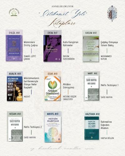 Anneler Okuyor İstikamet Yılı Kitapları Takım | benlikitap.com