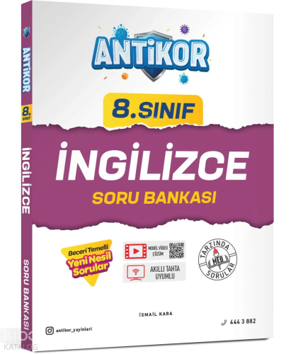 Antikor 8.Sınıf İngilizce Soru Bankası