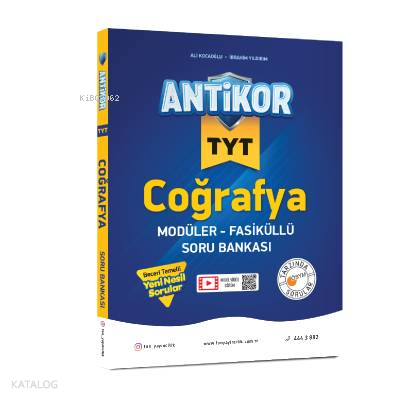 Antikor Tyt Coğrafya Soru Bankası | benlikitap.com
