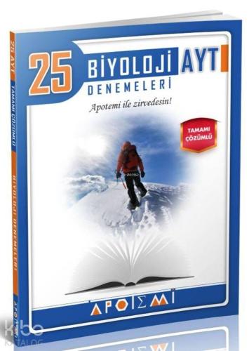 Apotemi AYT Biyoloji Tamamı Çözümlü 25 Deneme | benlikitap.com