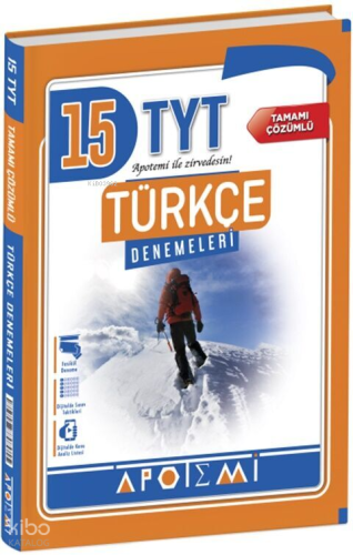 Apotemi Yayınları TYT Türkçe 15 Deneme | benlikitap.com