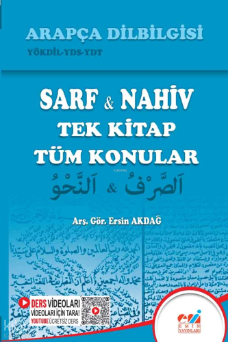 Arapça Dilbilgisi: Sarf - Nahiv (Tek Kitap Tüm Konular)