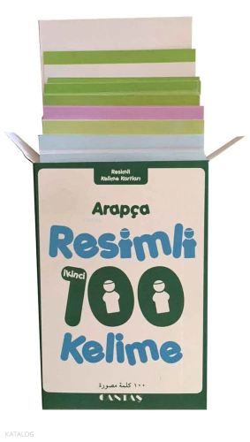 Arapça Resimli İkinci 100 Kelime Kartları