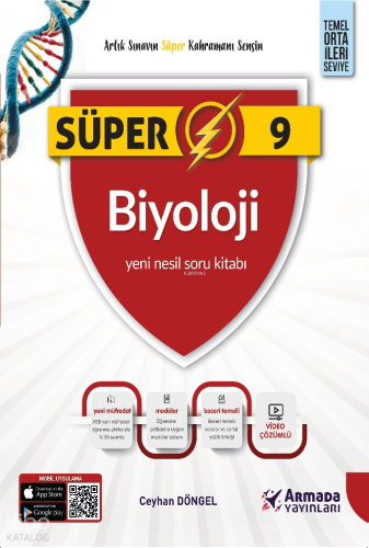 Armada 9.Sınıf Süper Biyoloji Yeni Nesil Soru Kitabı | benlikitap.com