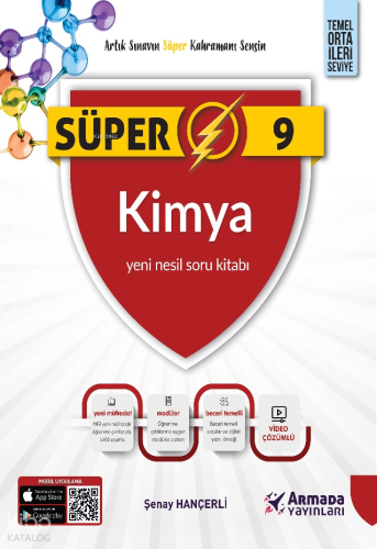 Armada 9.Sınıf Süper Kimya Yeni Nesil Soru Kitabı | benlikitap.com