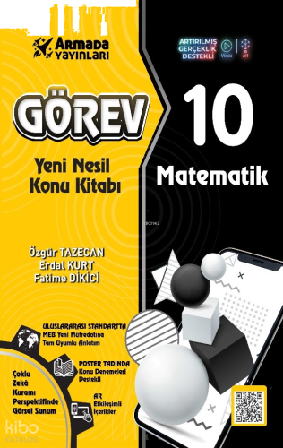 Armada Görev 10 Matematik Yeni Nesil Konu Kitabı