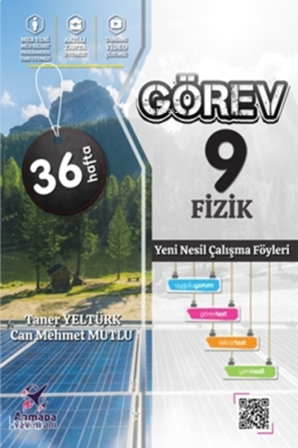 Armada Yayınları 9. Sınıf Görev Fizik Yeni Nesil Çalışma Föyleri