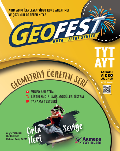 Armada YKS TYT AYT Geofest Orta İleri Seviye Soru Kitabı