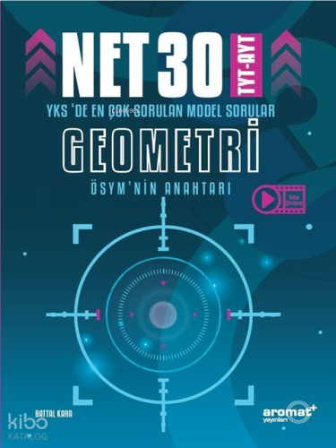 Aromat Yayınları TYT AYT Geometri 30 Net Model Sorular Soru Bankası