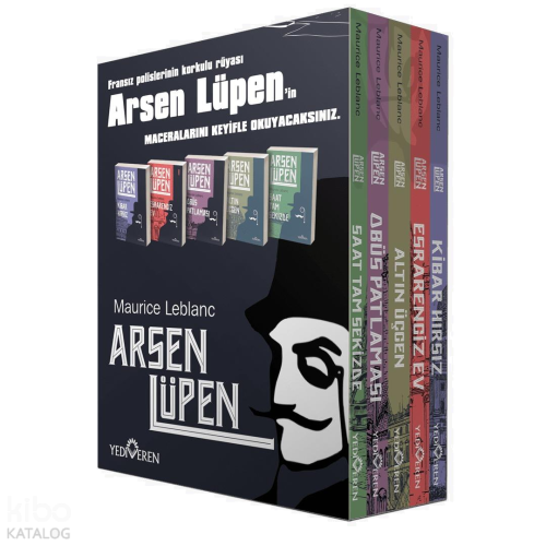 Arsen Lüpen Kutulu 5 Kitap Set