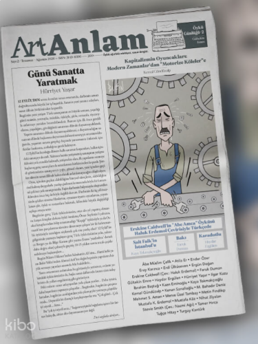 ArtAnlam Öykü Ağırlıklı Edebiyat, Sanat Dergisi: Sayı 2 (Temmuz - Ağus
