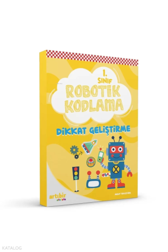Artıbir Yayınları 1. Sınıf Robotik Kodlama | benlikitap.com