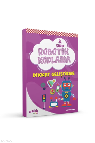 Artıbir Yayınları 3. Sınıf Robotik Kodlama | benlikitap.com