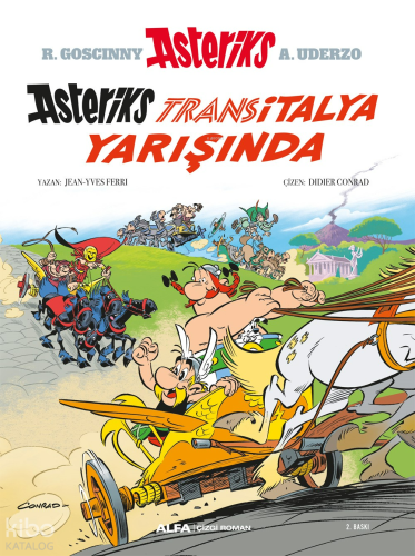 Asteriks Transitalya Yarışında | benlikitap.com