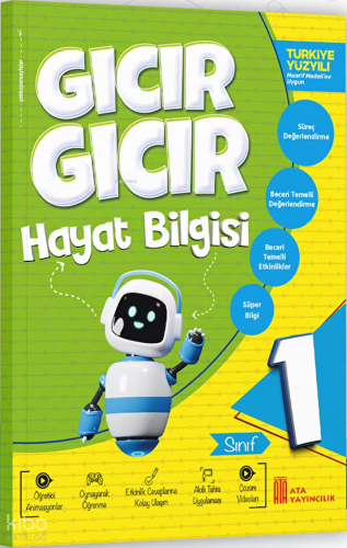 Ata Yayıncılık 1. Sınıf Gıcır Gıcır Hayat Bilgisi | benlikitap.com