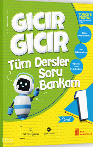 Ata Yayıncılık 1. Sınıf Gıcır Gıcır Tüm Dersler Soru Bankam | benlikit