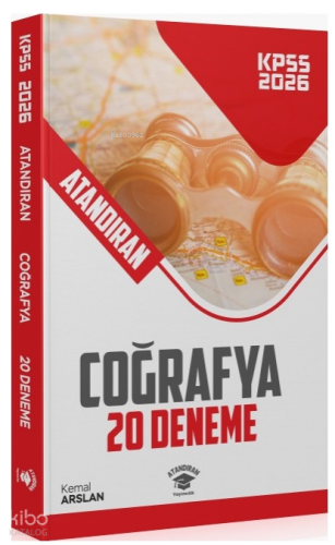 Atandıran 2026 KPSS Coğrafya 20 Deneme Çözümlü | benlikitap.com