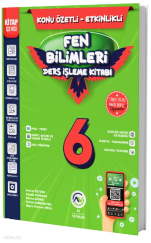 Av Yayınları 6. Sınıf Fen Bilimleri Ders İşleme Kitabı | benlikitap.co