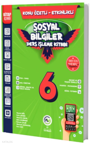 Av Yayınları 6. Sınıf Sosyal Bilgiler Ders İşleme Kitabı | benlikitap.