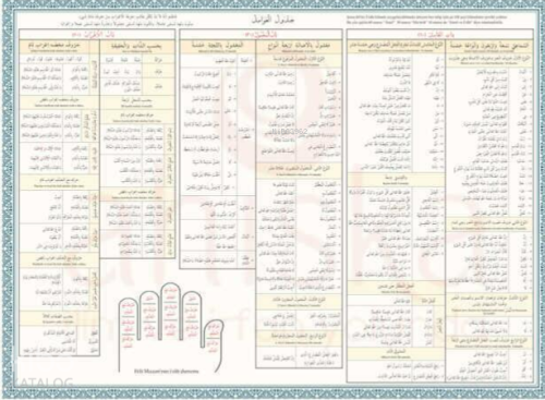 Avamil Şeması Renkli | benlikitap.com