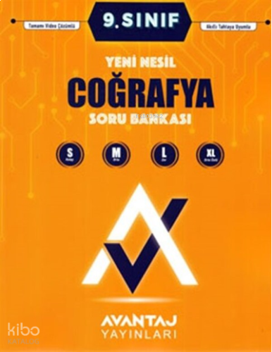 Avantaj Yayınları 9.Sınıf Coğrafya Soru Bankası | benlikitap.com