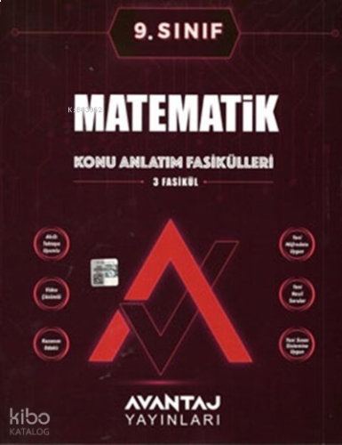 Avantaj Yayınları 9.Sınıf Matematik Konu Anlatım Fasikülleri | benliki