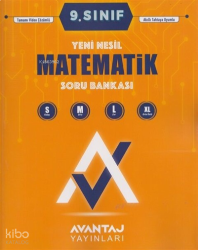 Avantaj Yayınları 9.Sınıf Matematik Soru Bankası | benlikitap.com