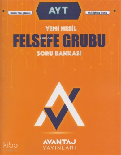Avantaj Yayınları AYT Felsefe Grubu Soru Bankası | benlikitap.com