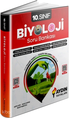 Aydın Yayınları 10. Sınıf Biyoloji Soru Bankası | benlikitap.com