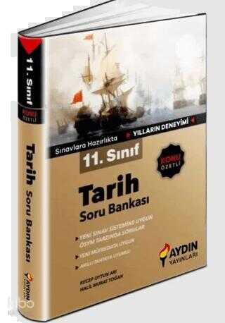 Aydın Yayınları 11. Sınıf Tarih Konu Özetli Soru Bankası