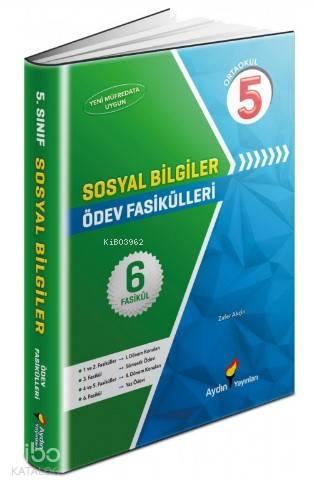 Aydın Yayınları 5. Sınıf Sosyal Bilgiler Ödev Fasikülleri Aydın