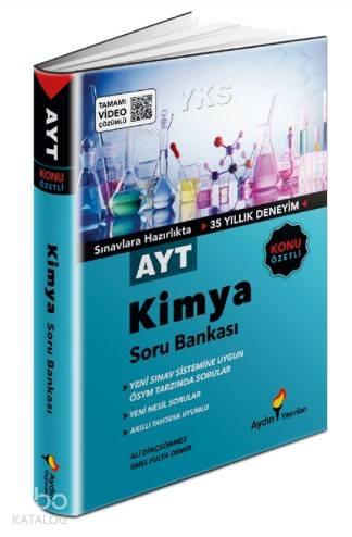 Aydın Yayınları AYT Kimya Konu Özetli Soru Bankası Aydın | benlikitap.
