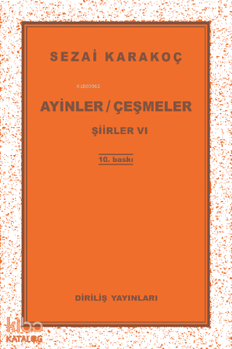 Ayinler Çeşmeler | benlikitap.com