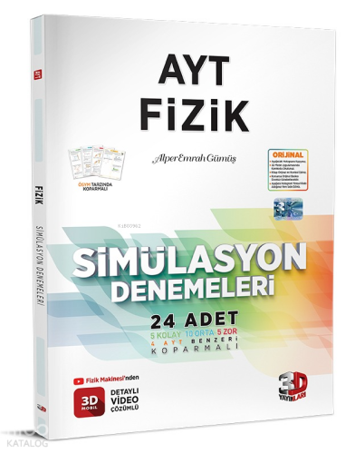 AYT 3D Simülasyon Fizik Denemeleri