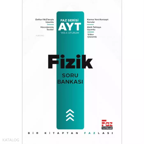 AYT Fizik Soru Bankası Faz Yayınları