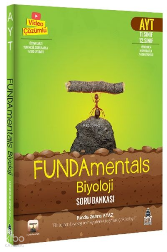 AYT Fundamental Yayınları Biyoloji Soru Bankası | benlikitap.com