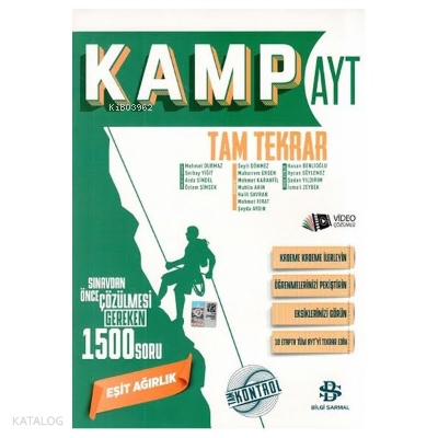 AYT KAMP Eşit Ağırlık Tam Tekrar