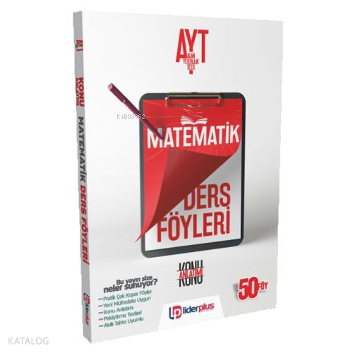 AYT Matematik Ders Föyü Lider Plus Yayınları