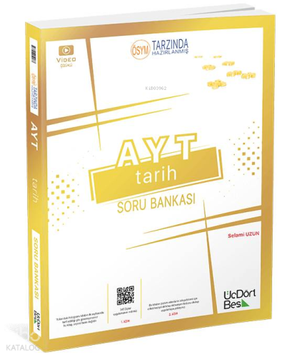 AYT Tarih Soru Bankası | benlikitap.com