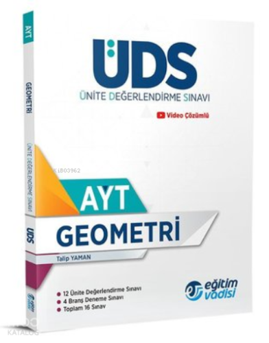 Ayt Uds Geometrı | benlikitap.com