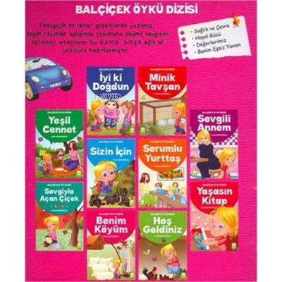 Balçiçek Öykü Eğik El Yazılı Set - 10 Kitap Takım | benlikitap.com