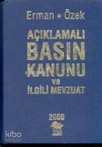 Basın Kanunu ve İlgili Mevzuat