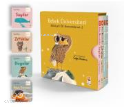 Bebek Üniversitesi 2 ; Hikayeli İlk Kavramlarım Set (4 Kitap) | benlik