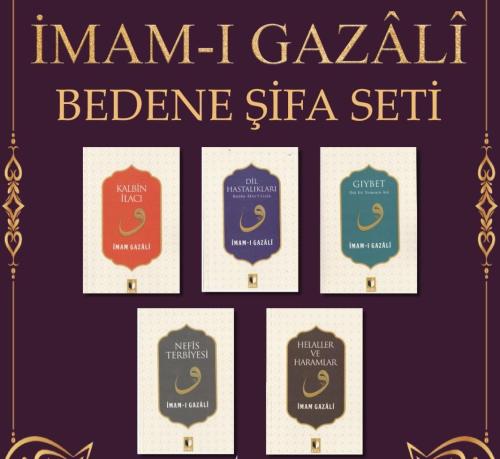 İmam Gazali Bedene Şifa Seti 5 Kitap