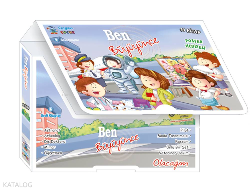 Ben Büyüyünce – Kutulu 10 Kitap | benlikitap.com