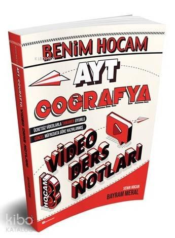Benim Hocam Yayınları AYT Coğrafya Video Ders Notları Benim Hocam | be