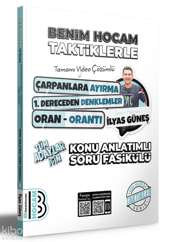 Benim Hocam Yayınları Tüm Adaylar İçin Taktiklerle Çarpanlara Ayırma -