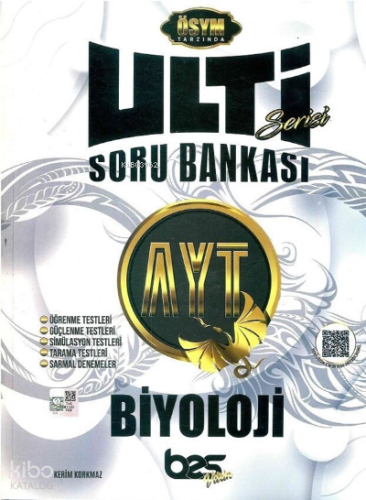 Bes Ulti Yks Ayt Soru Bankası Biyoloji - 2022