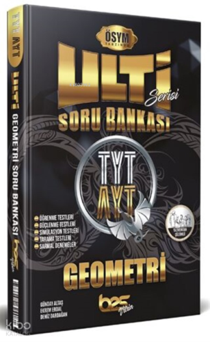 BES ULTİ YKS TYT AYT SORU BANKASI GEOMETRİ - 2022